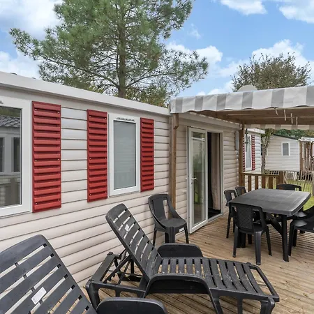Mobil-home 6 Pers, 3 Etoiles A 5km De L'ocean, Piscine Chauffee, Activites Familiales - Fr-1-50-144 *